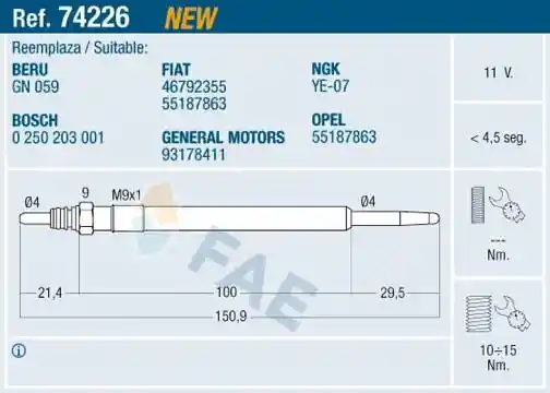 FAE 74226 FAE 74226
