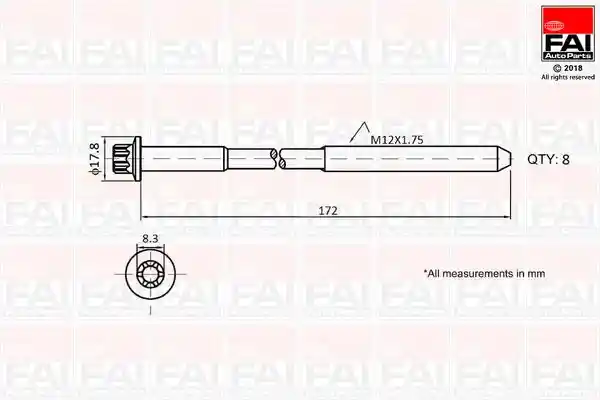 FAI AutoParts B1060