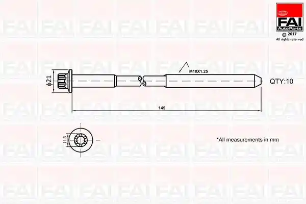 FAI AutoParts B1140