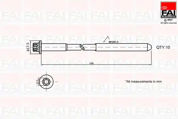FAI AutoParts B1401