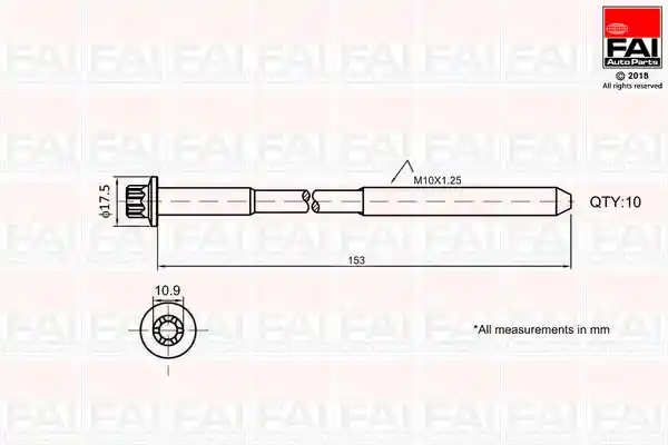 FAI AutoParts B701 FAI AutoParts B701
