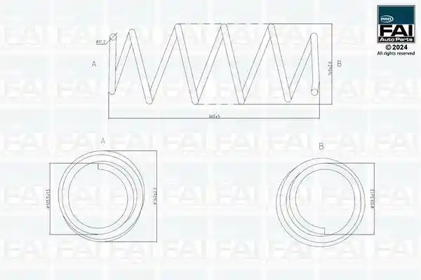 FAI AutoParts FPCS104