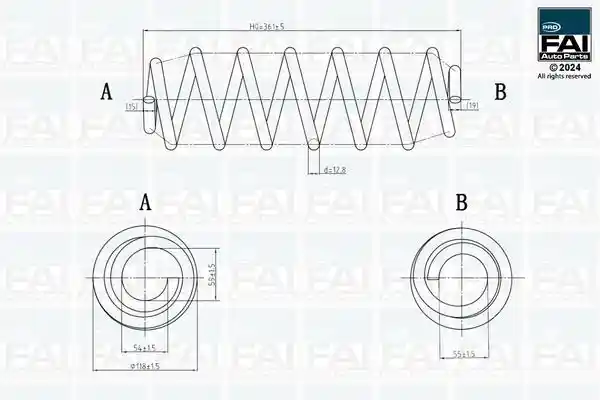 FAI AutoParts FPCS128