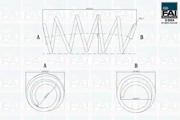 FAI AutoParts FPCS178