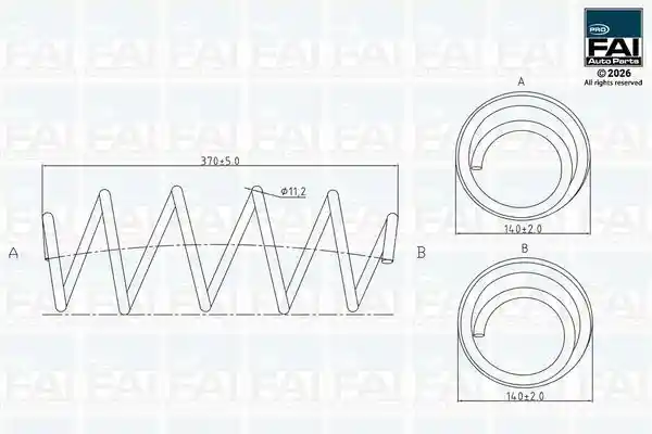 FAI AutoParts FPCS207