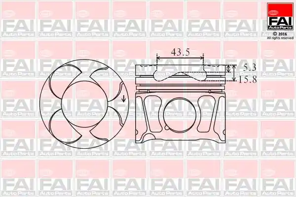 FAI AutoParts PK8-000 FAI AutoParts PK8-000