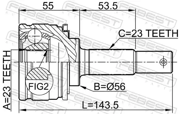 FEBEST 0110-003