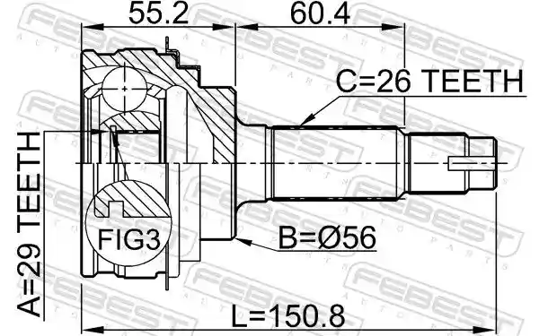 FEBEST 0110-008
