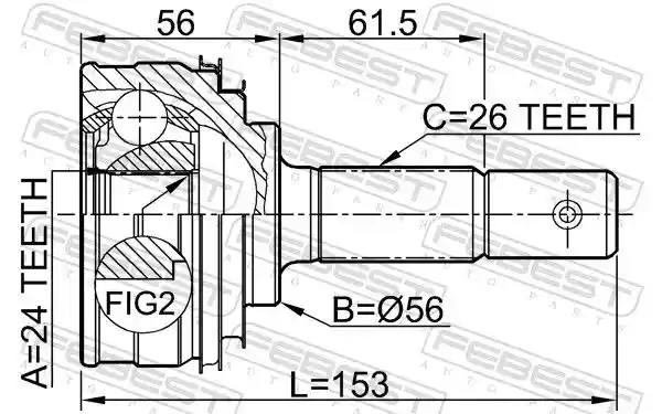 FEBEST 0110-009
