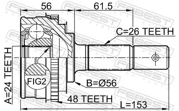 FEBEST 0110-009A48