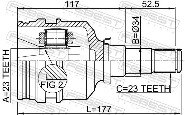 FEBEST 0111-001
