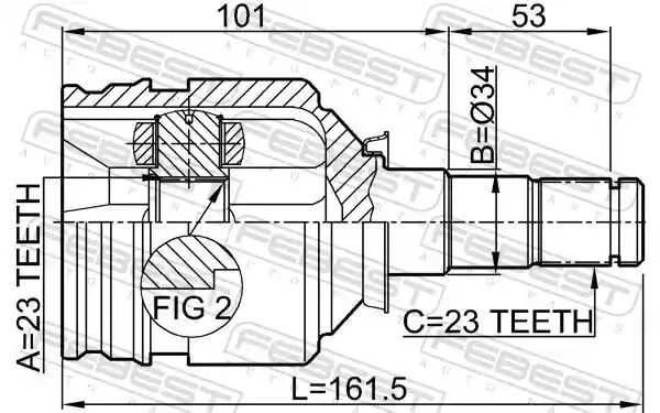 FEBEST 0111-1NZFE