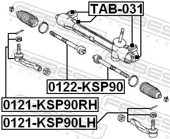 FEBEST 0121-KSP90LH