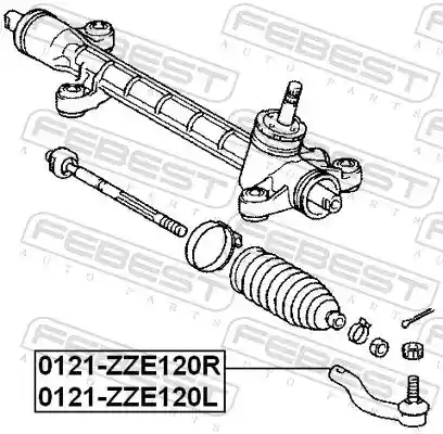 FEBEST 0121-ZZE120L