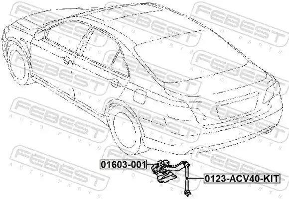FEBEST 0123-ACV40-KIT