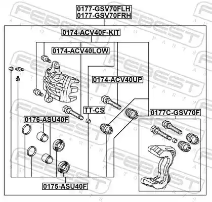 FEBEST 0174-ACV40F-KIT