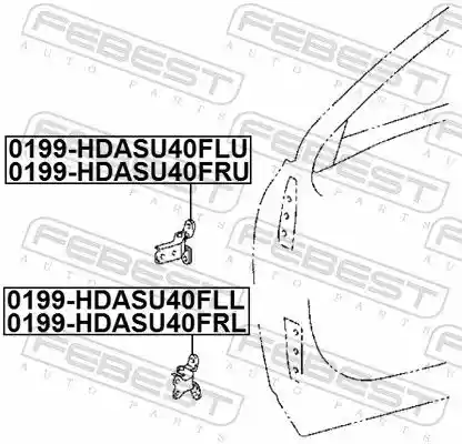 FEBEST 0199-HDASU40FLU