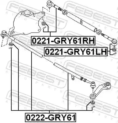 FEBEST 0221-GRY61LH
