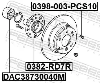 FEBEST 0398-003-PCS10