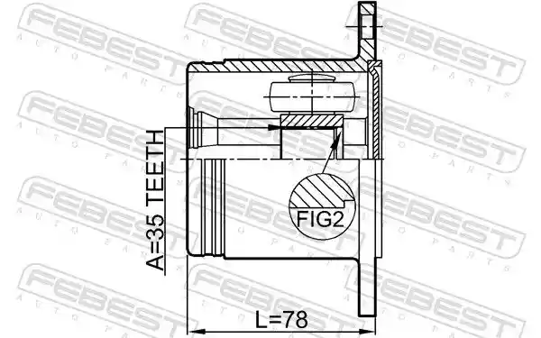 FEBEST 0411-V97RH