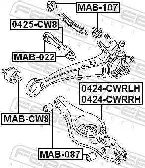 FEBEST 0424-CWRRH