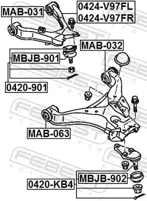 FEBEST 0424-V97FR