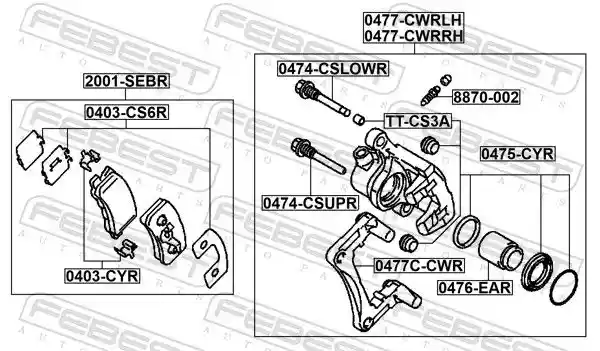 FEBEST 0477-CWRLH
