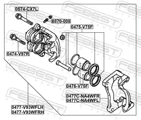 FEBEST 0477-V93WFLH