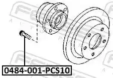 FEBEST 0484-001-PCS10