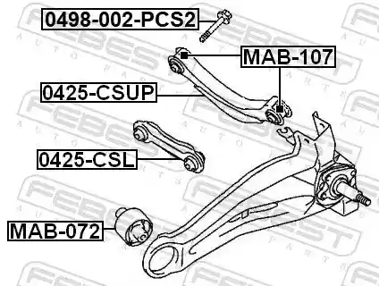 FEBEST 0498-002-PCS2