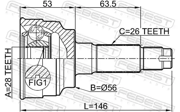 FEBEST 0510-034