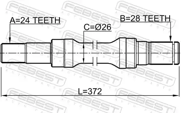 FEBEST 0512-M323RH