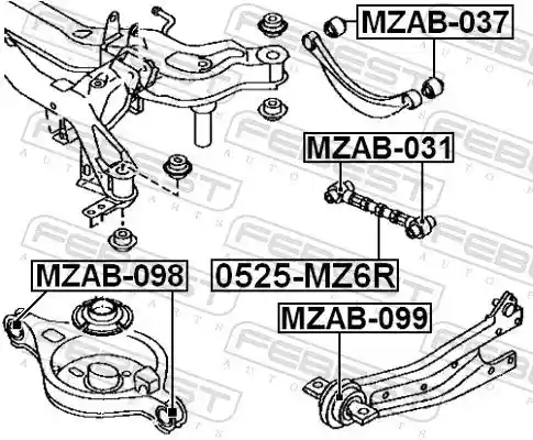 FEBEST 0525-MZ6R