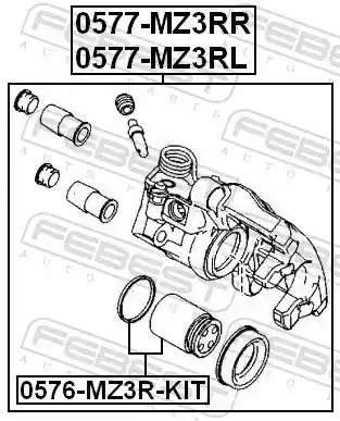 FEBEST 0577-MZ3RL