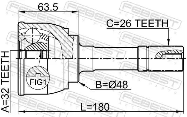 FEBEST 0710-XL7