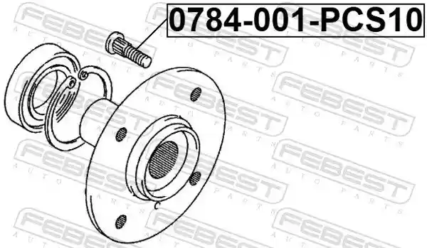 FEBEST 0784-001-PCS10