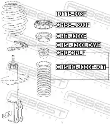 FEBEST 10115-003F