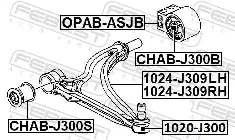 FEBEST 1020-J300