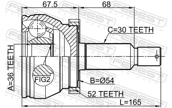 FEBEST 1210-CMATA52