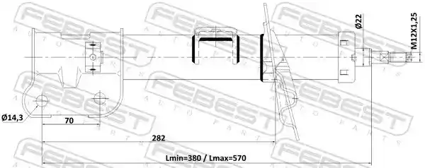 FEBEST 12110-012FL