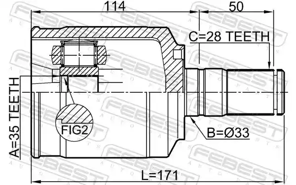 FEBEST 1211-CMATLH