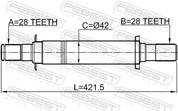 FEBEST 1212-CM10AT2WD