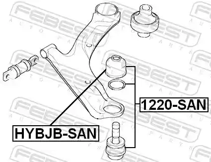 FEBEST 1220-SAN
