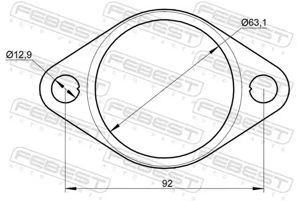 FEBEST 12492-008