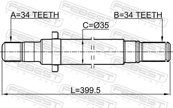 FEBEST 1812-ZAFCRH