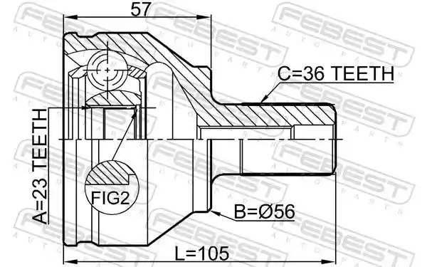 FEBEST 2110-FOCII