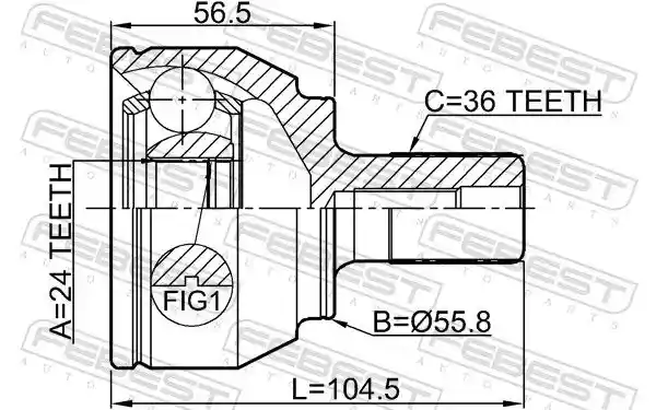 FEBEST 2110-FOCIIMT