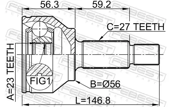 FEBEST 2110-GE
