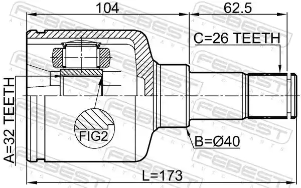 FEBEST 2111-CB4LH