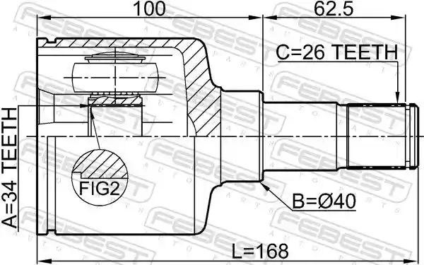 FEBEST 2111-GE30MTLH